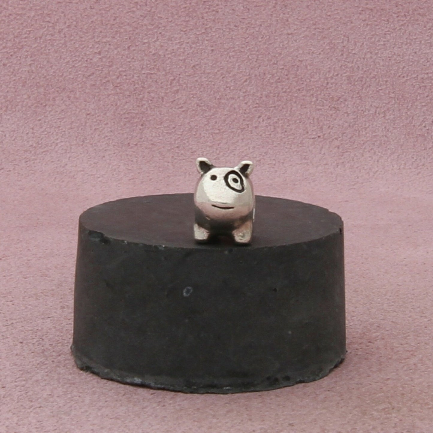 pandora sterling silver authentic spot the dog bead (790258) charm