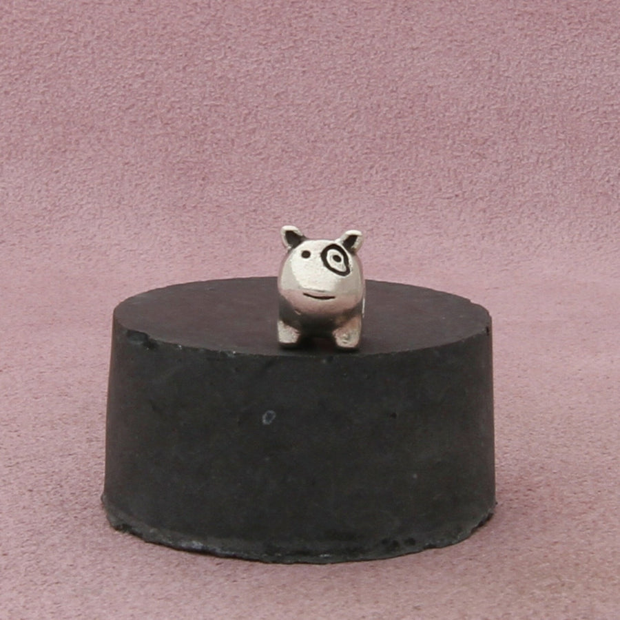 pandora sterling silver authentic spot the dog bead (790258) charm
