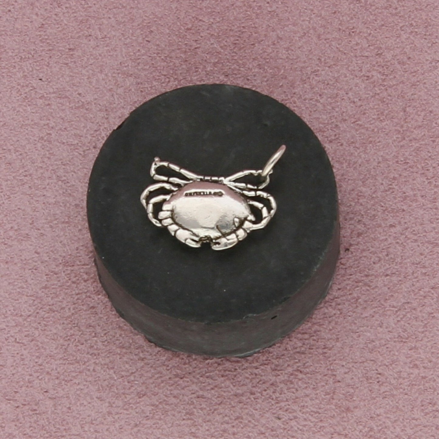 sterling silver vintage zodiac cancer crab charm pendant