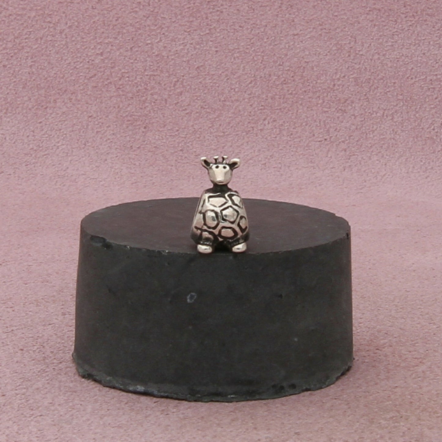 pandora sterling silver authentic giraffe bead (790274) charm