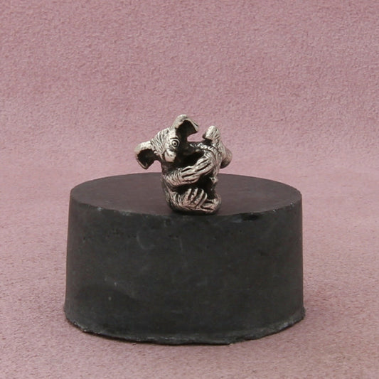 trollbeads sterling silver mom & baby koala bear retired bead charm