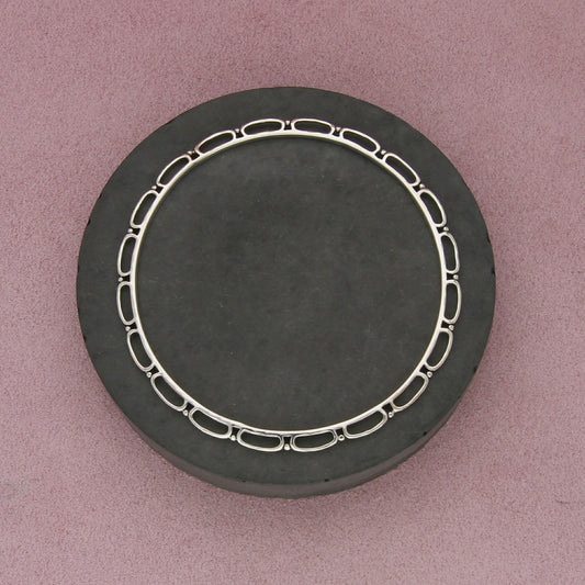 silpada sterling silver infinite charm b2472 bracelet size 8.75in