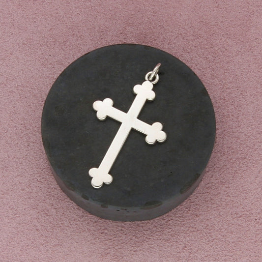 james avery sterling silver retired botonee cross pendant