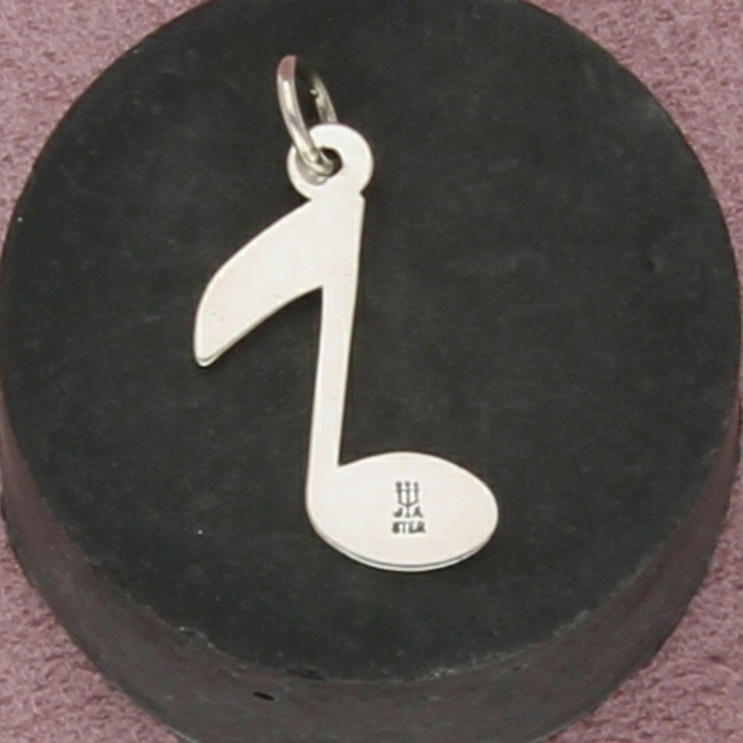 james avery sterling silver retired ichthus fish music note charm pendant