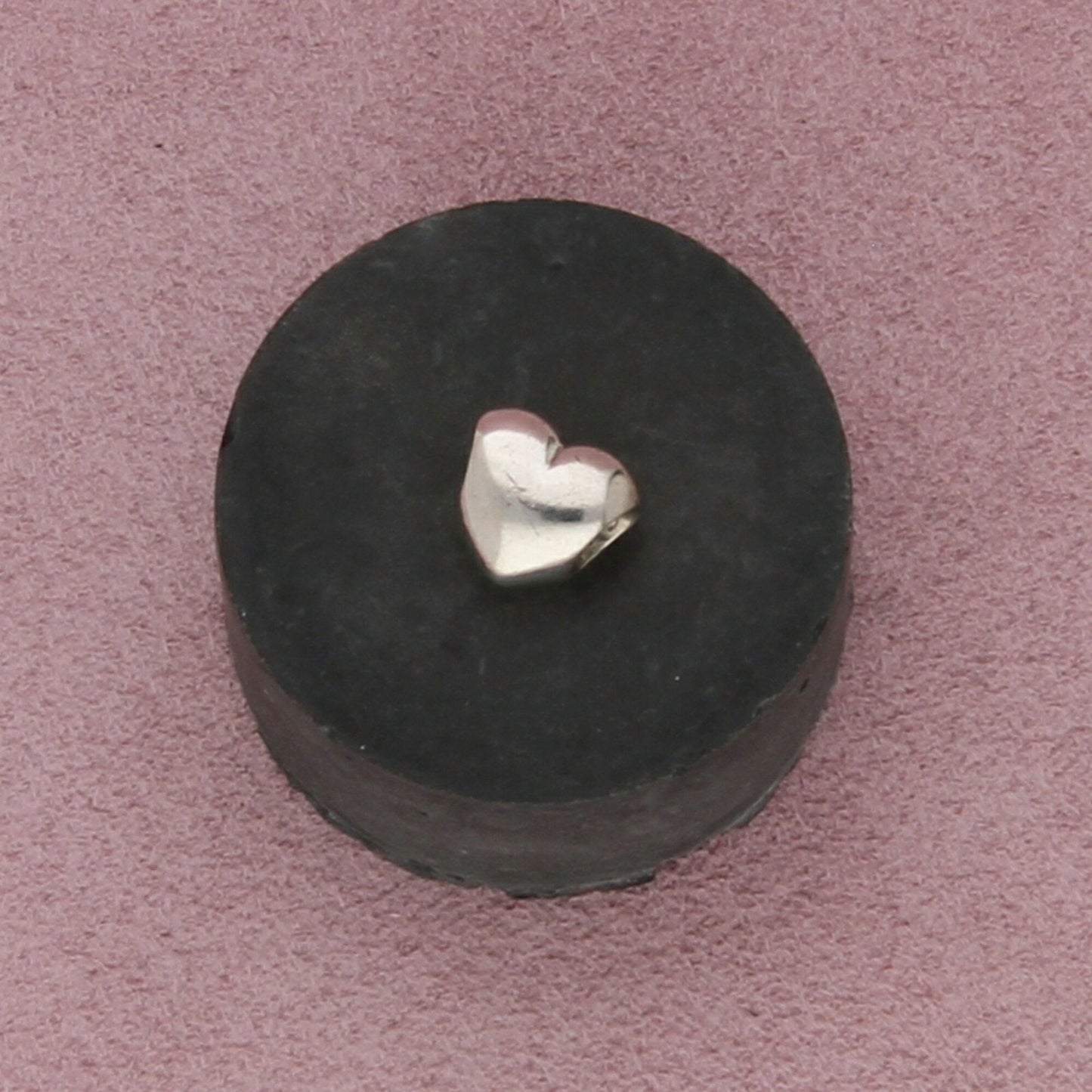 pandora sterling silver big smooth heart bead charm pendant