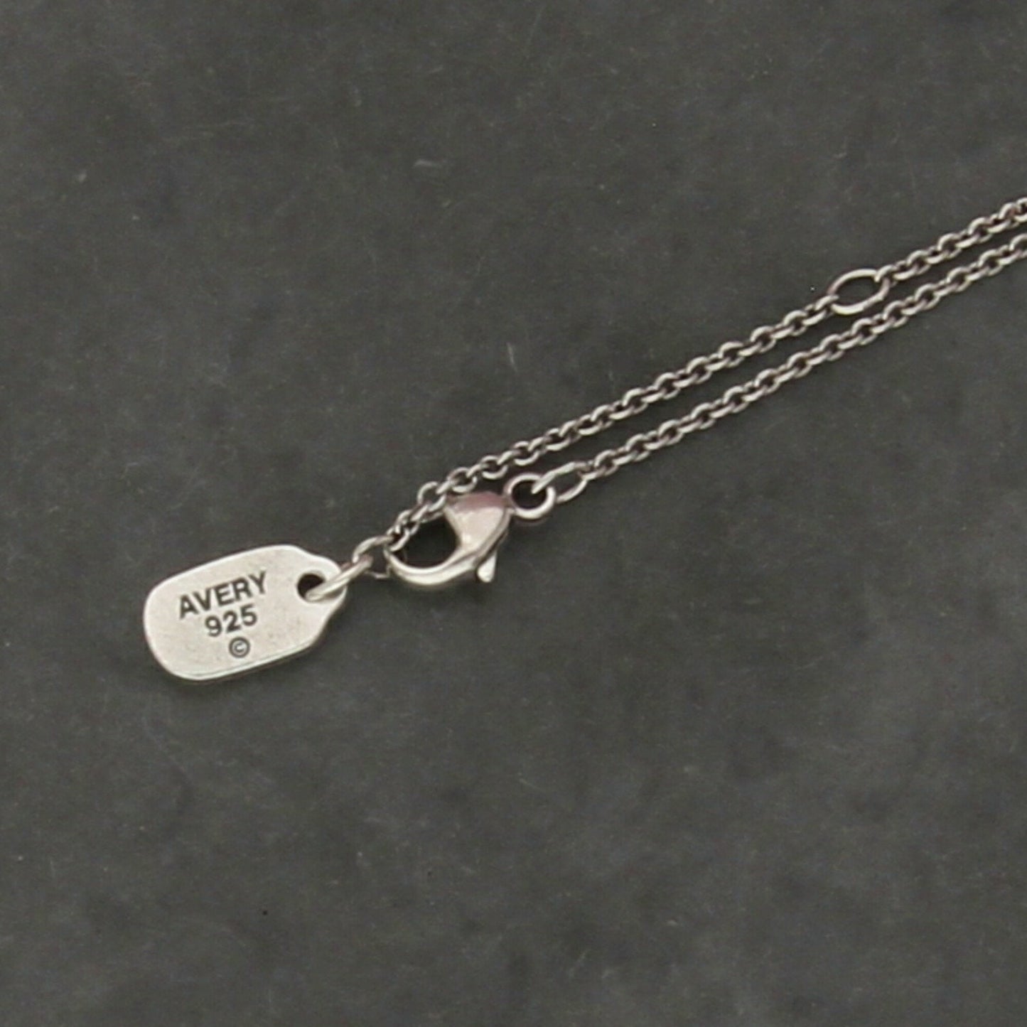 james avery sterling silver retired ichthus fish necklace size 18-20in