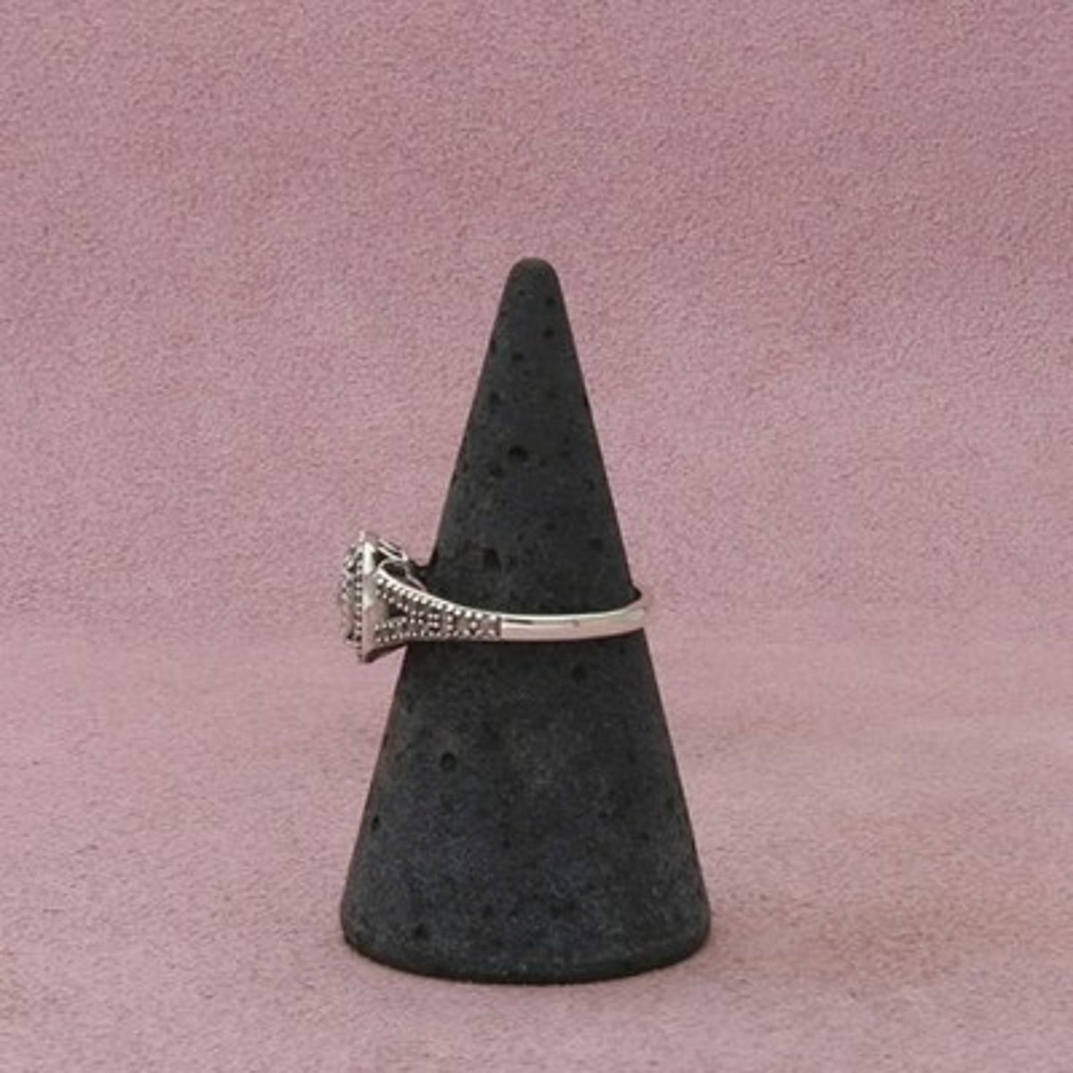 Sterling Silver Diamond Accent Promise Ring Size 6