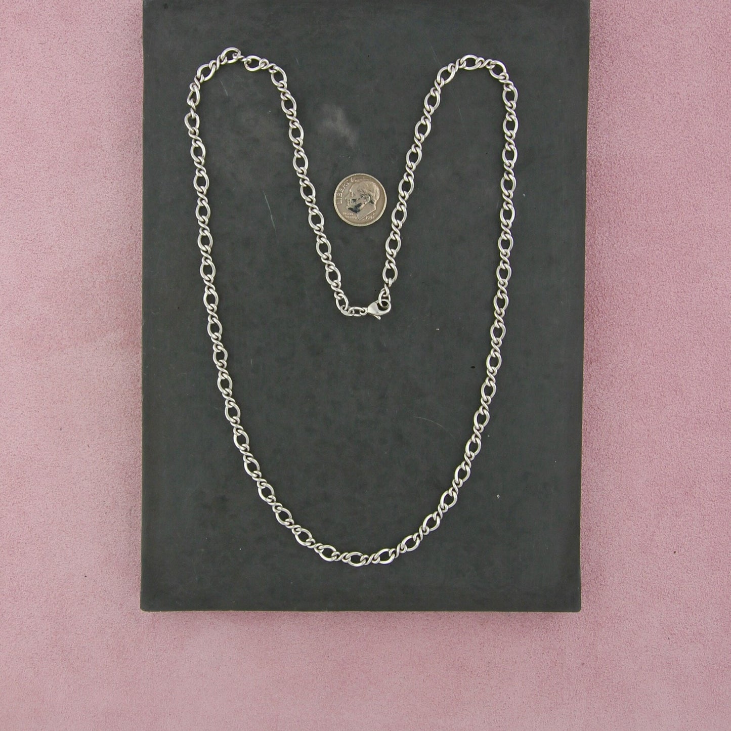 james avery sterling silver retired medium twist charm chain necklace size 24in