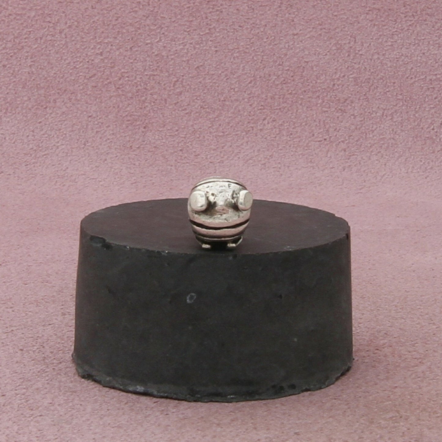 pandora sterling silver & 14k gold authentic queen bee bead (790227) charm