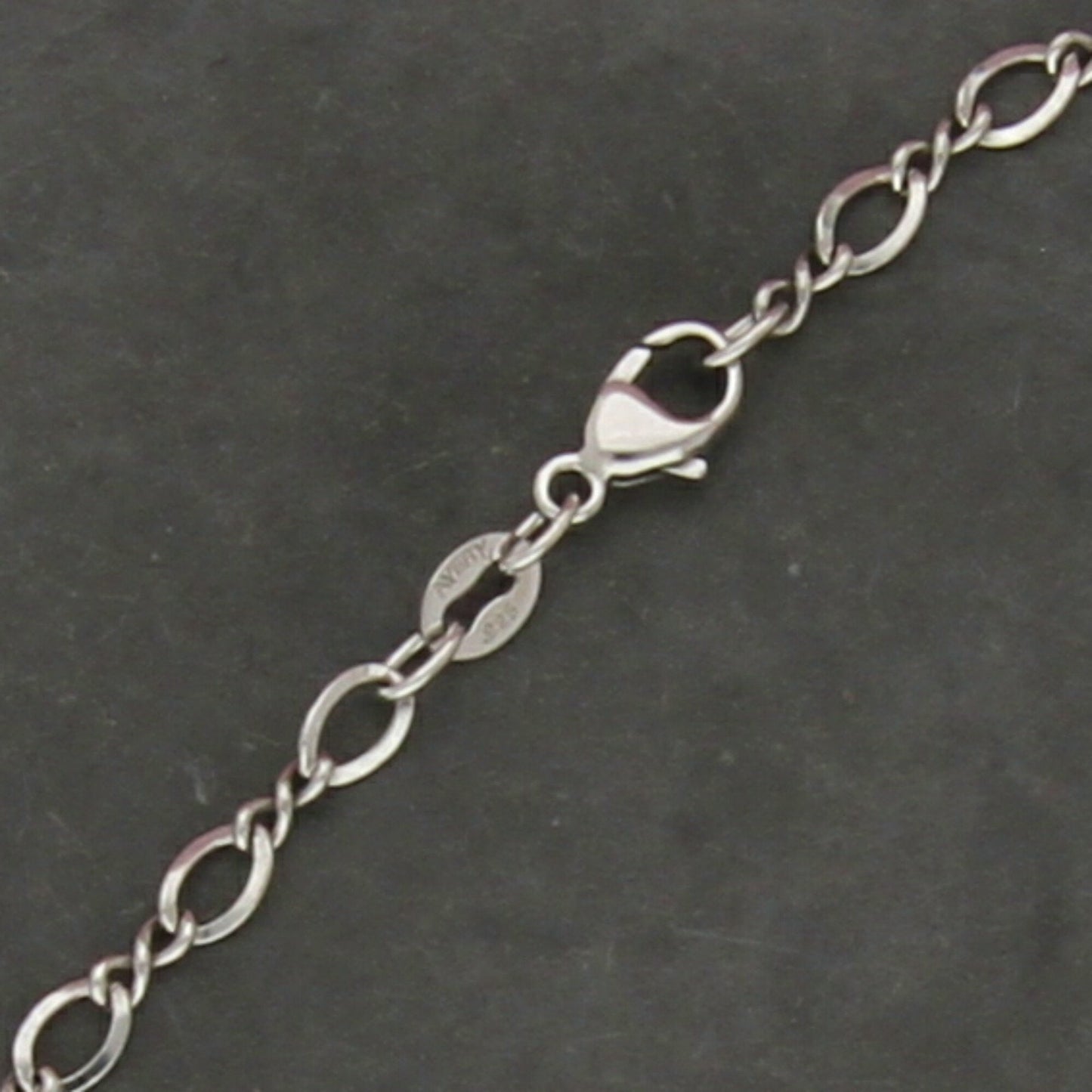 james avery sterling silver medium twist anklet size 10in