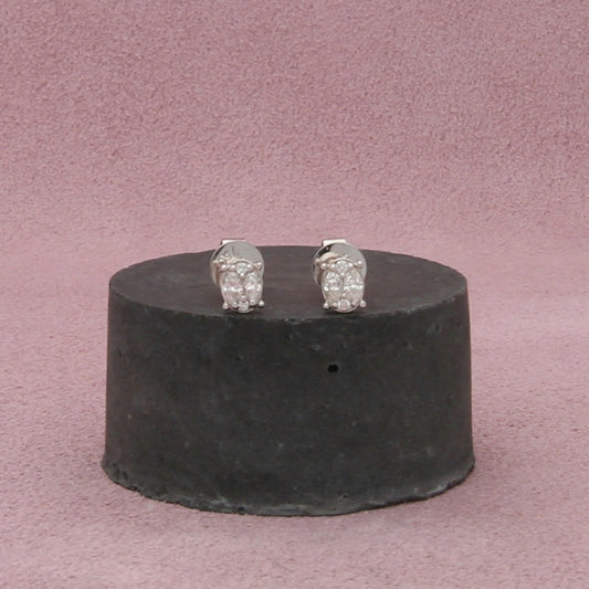 bony levy 18k white gold 0.23 ct diamond mika stud earrings