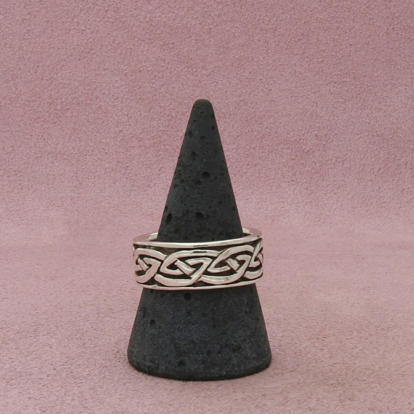 sterling silver mens 9mm celtic band ring size 11