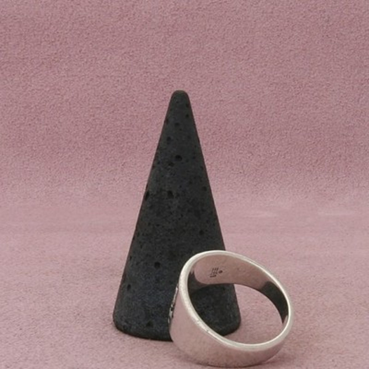 James Avery Sterling Silver Men's Retired Alpha And Omega Band Ring Size 10.75