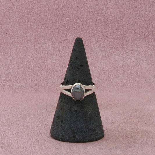 bell trading post sterling silver vintage southwestern hematite ring size 6