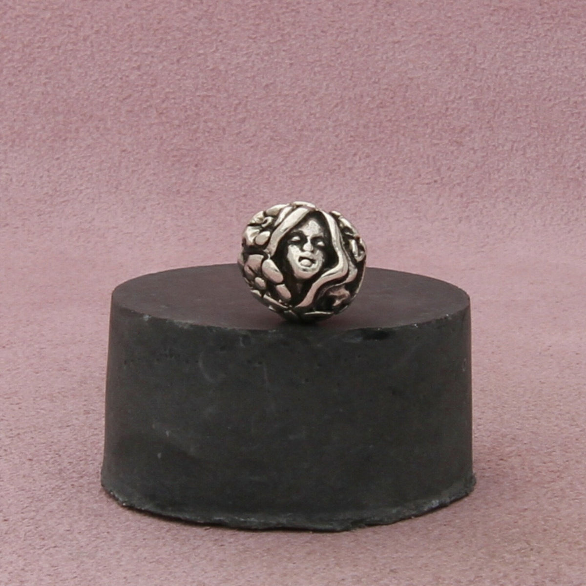 trollbeads sterling silver thumbelina floral retired bead charm