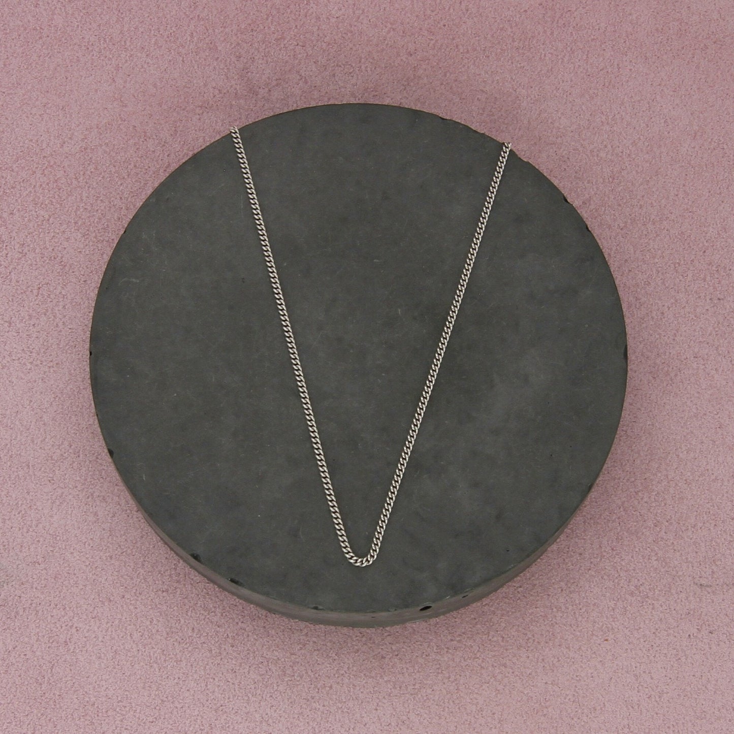 james avery sterling silver fine curb chain necklace size 14in