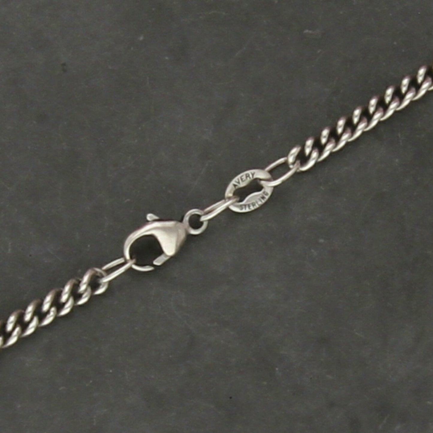 james avery sterling silver medium curb chain necklace size 24in