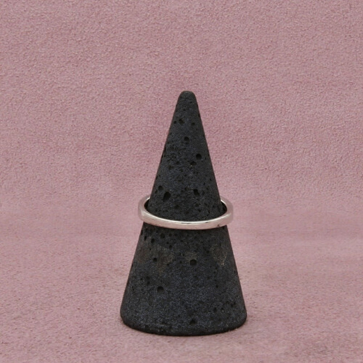 Kay Jewelers Sterling Silver Black Enamel Diamond Grid Ring Size 6.75