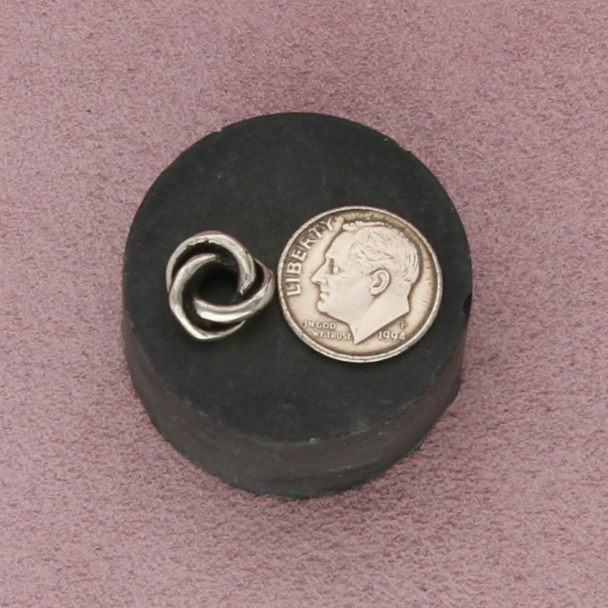 trollbeads sterling silver three in one trinity knot retired bead charm