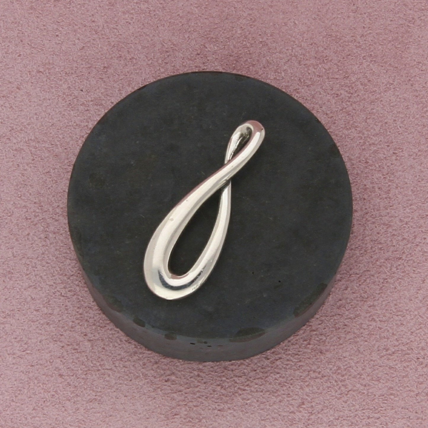james avery sterling silver retired infinity drop pendant
