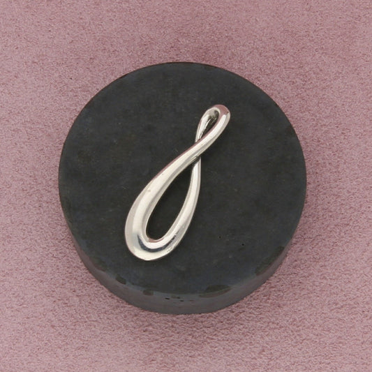 james avery sterling silver retired infinity drop pendant