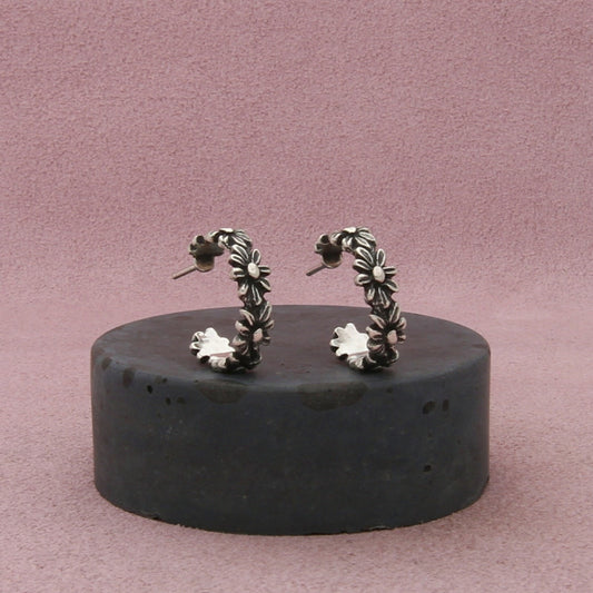 james avery sterling silver small margarita hoop earrings