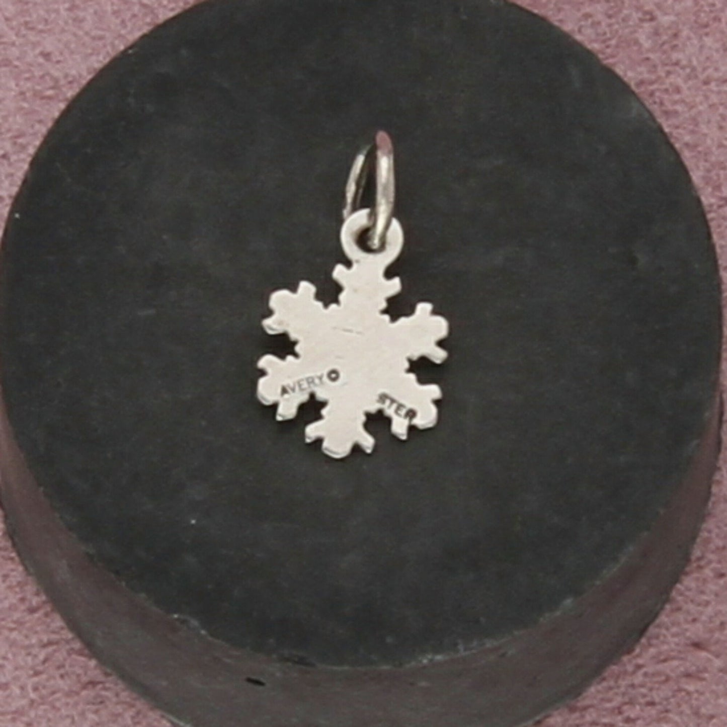 james avery sterling silver aspen snow crystal snowflake charm pendant