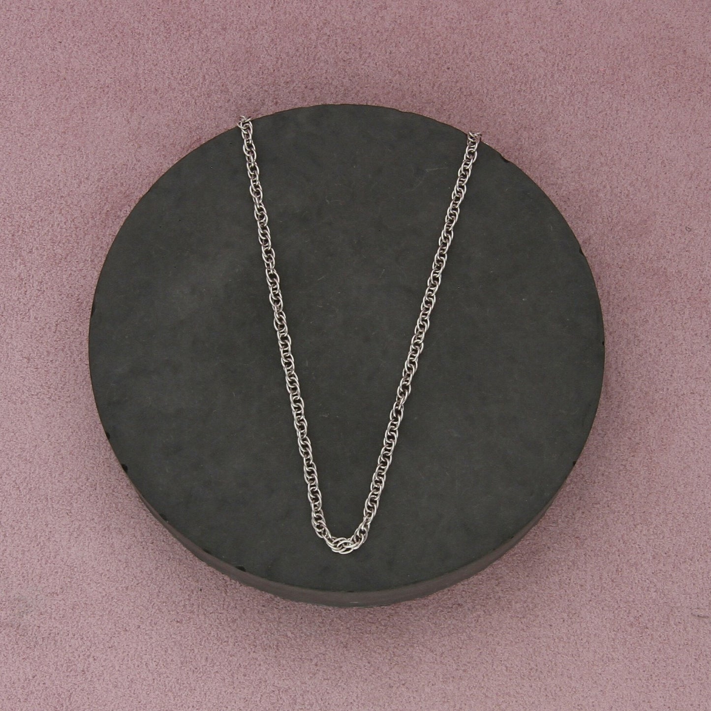 james avery sterling silver 2.5mm medium rope chain necklace size 22in