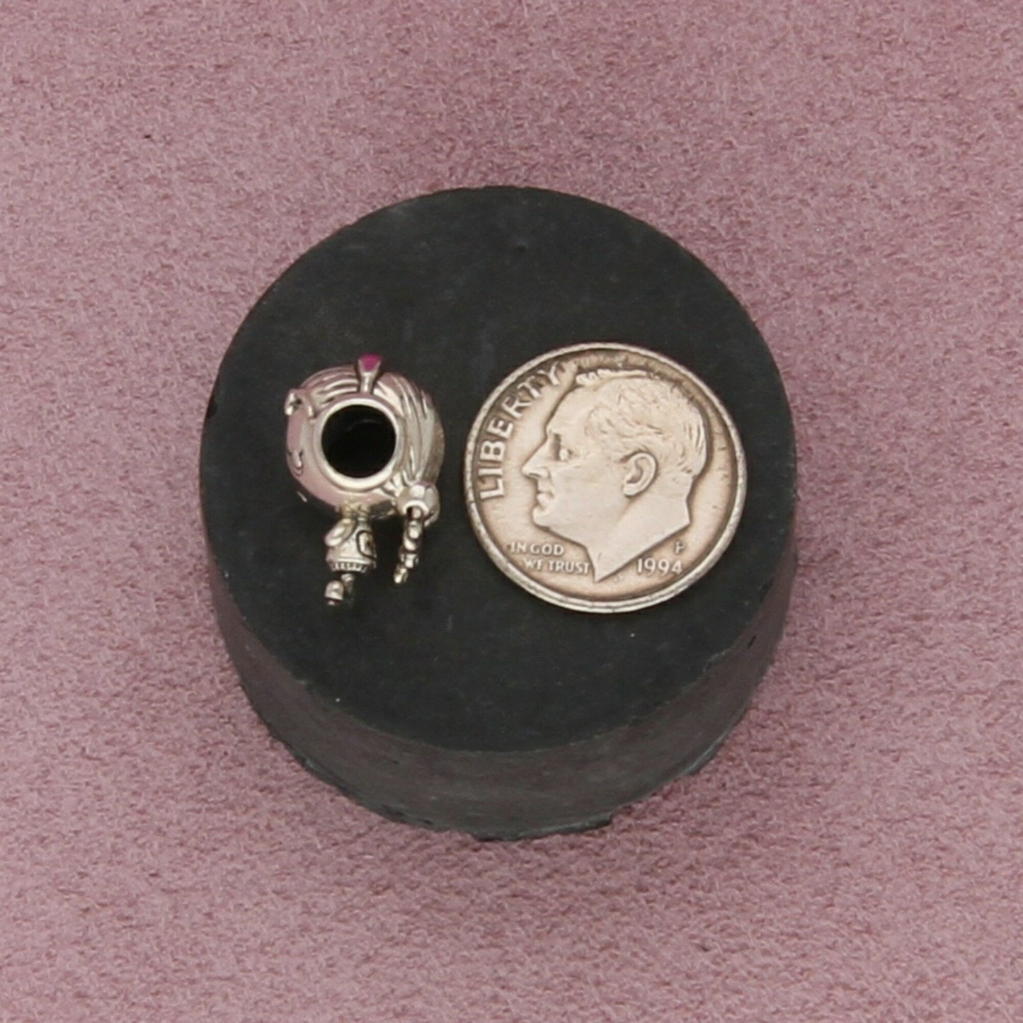 pandora sterling silver girl teenager charm pendant