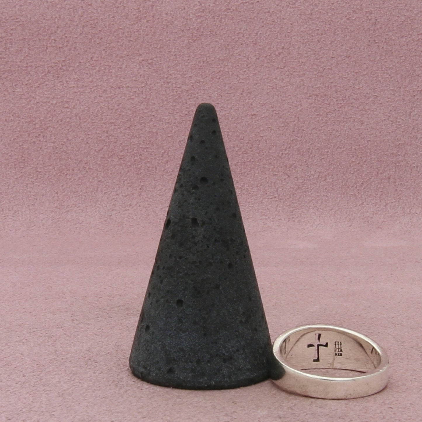 james avery sterling silver narrow crosslet ring size 7.25