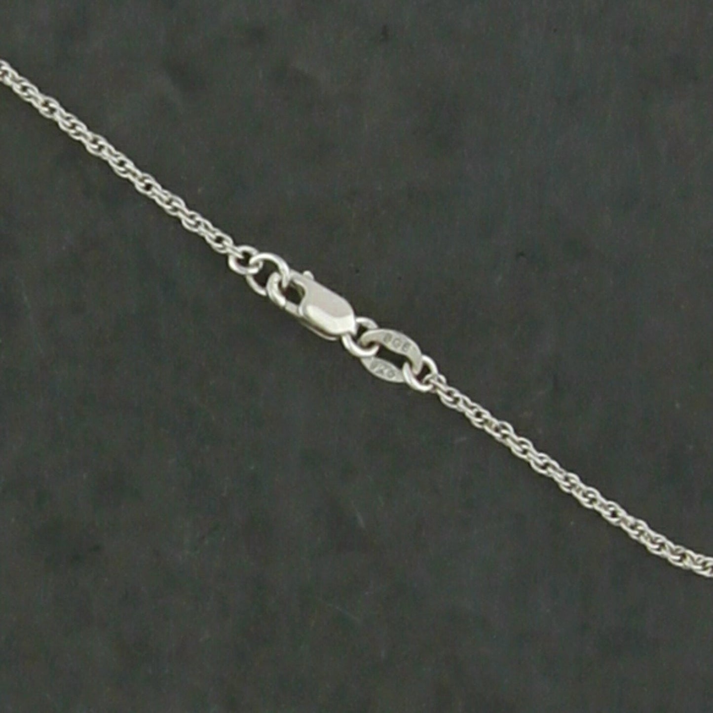 sterling silver mother daughter diamond shining star necklace size 17.75in