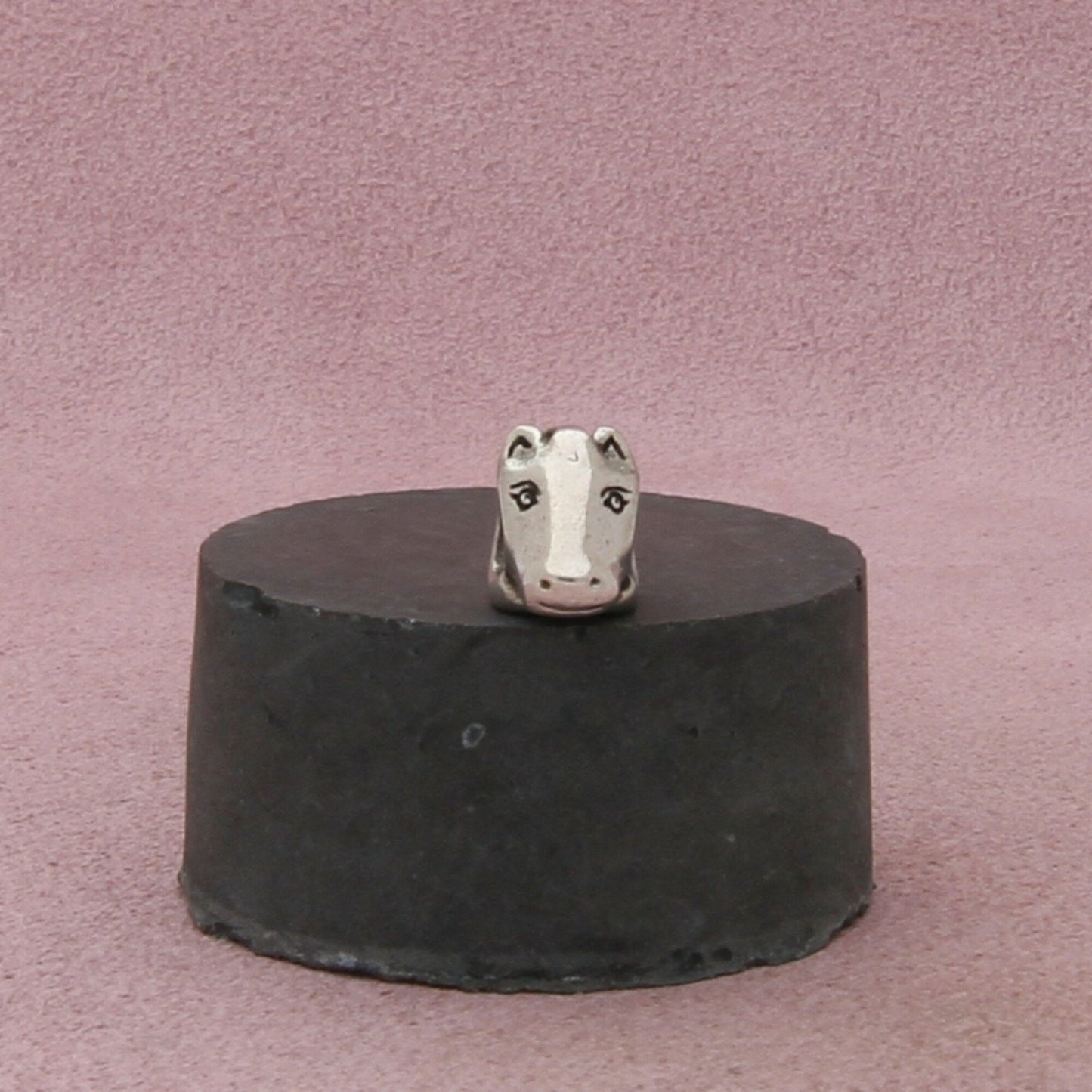 pandora sterling silver authentic horse head bead (790253) charm