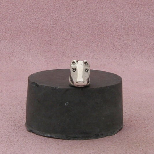 pandora sterling silver authentic horse head bead (790253) charm