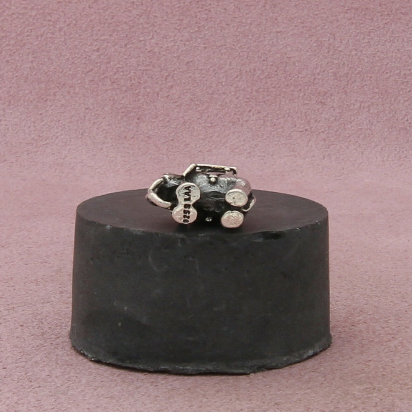 trollbeads sterling silver indian elephant retired bead charm