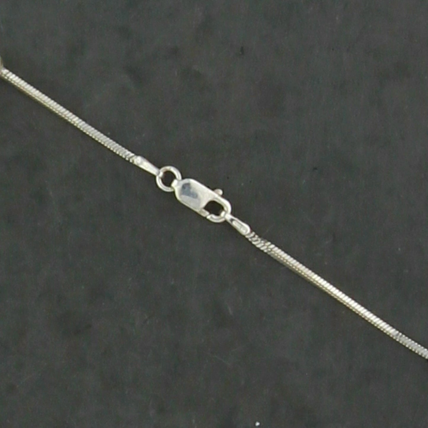 sterling silver italian saturn bead chain necklace size 18in