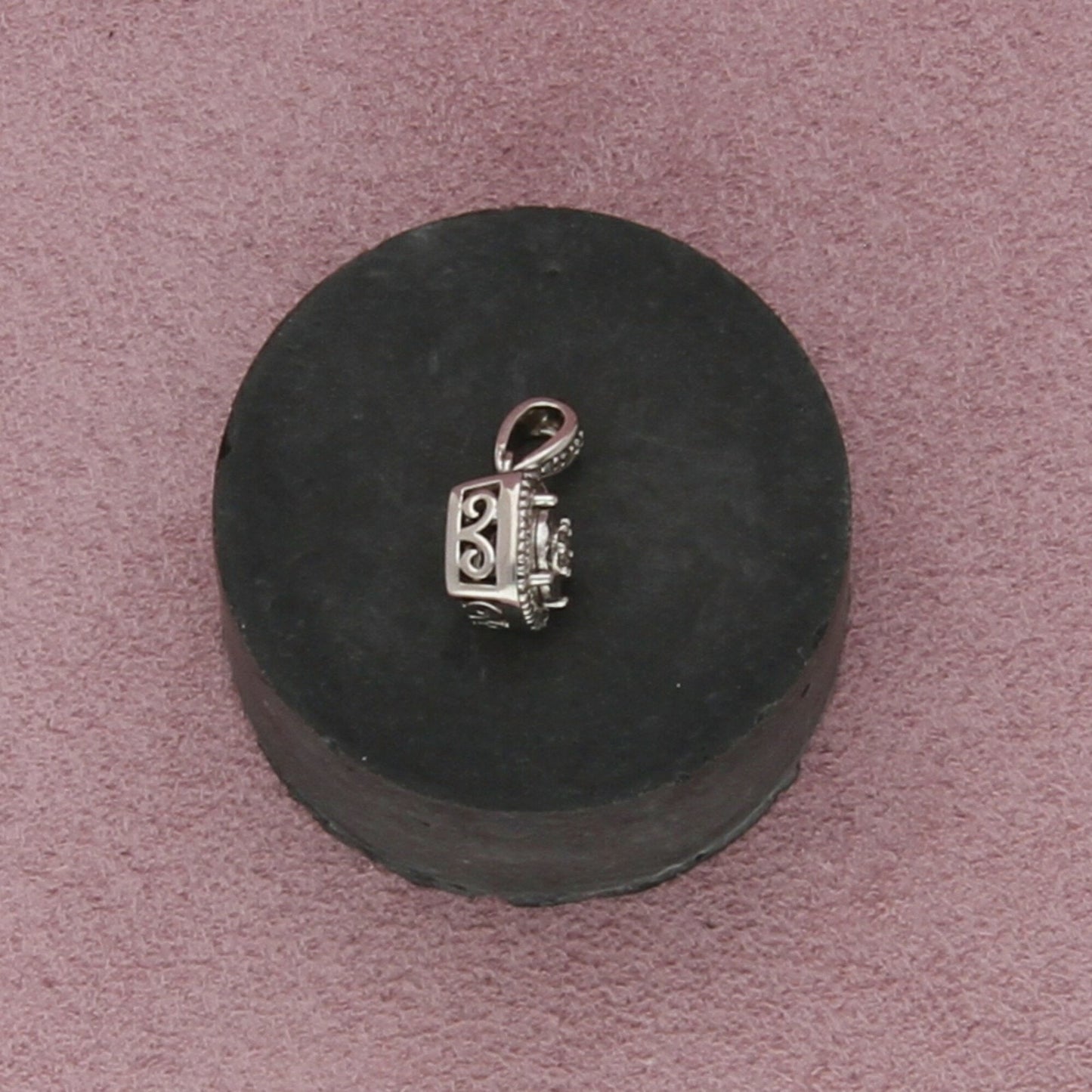 zales sterling silver diamond accent pendant