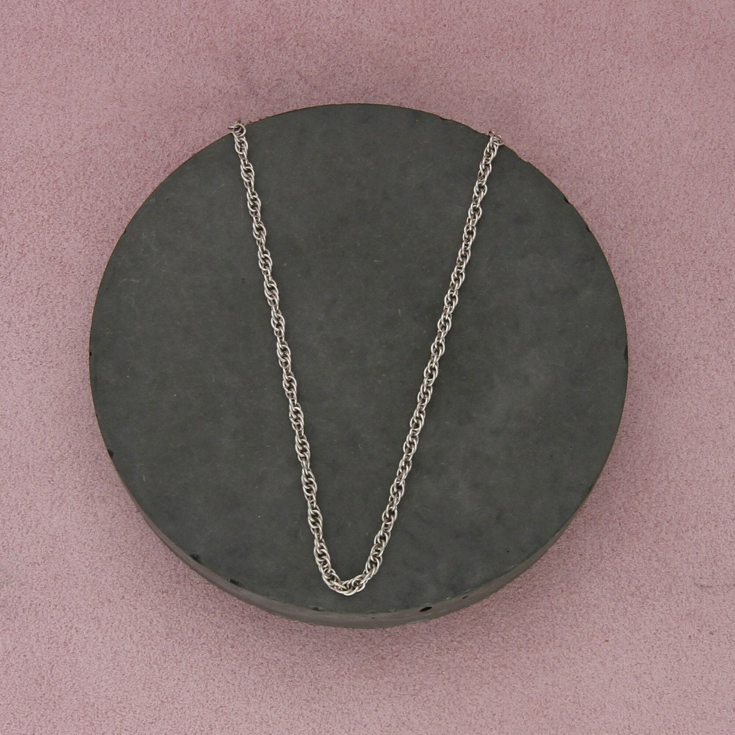 james avery sterling silver medium rope chain necklace size 20in