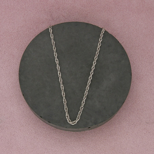 james avery sterling silver medium rope chain necklace size 20in