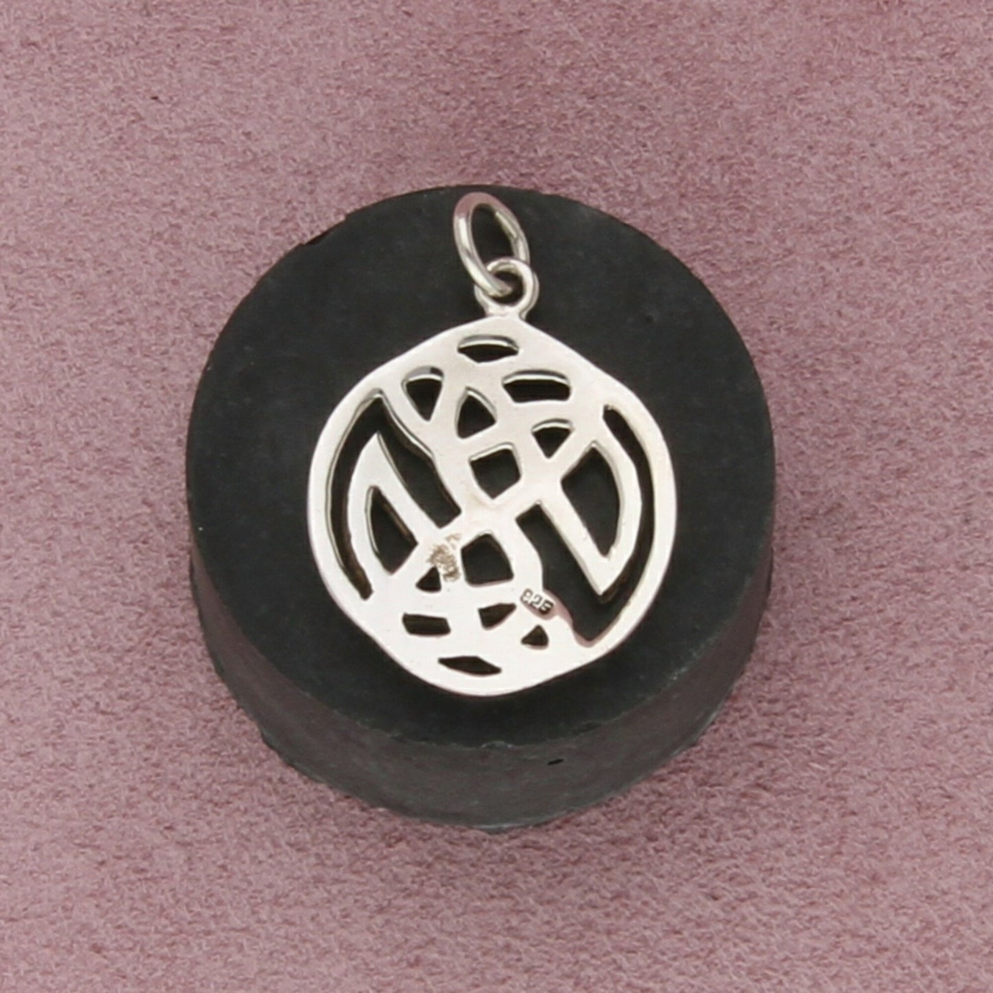 sterling silver vintage celtic knot pendant