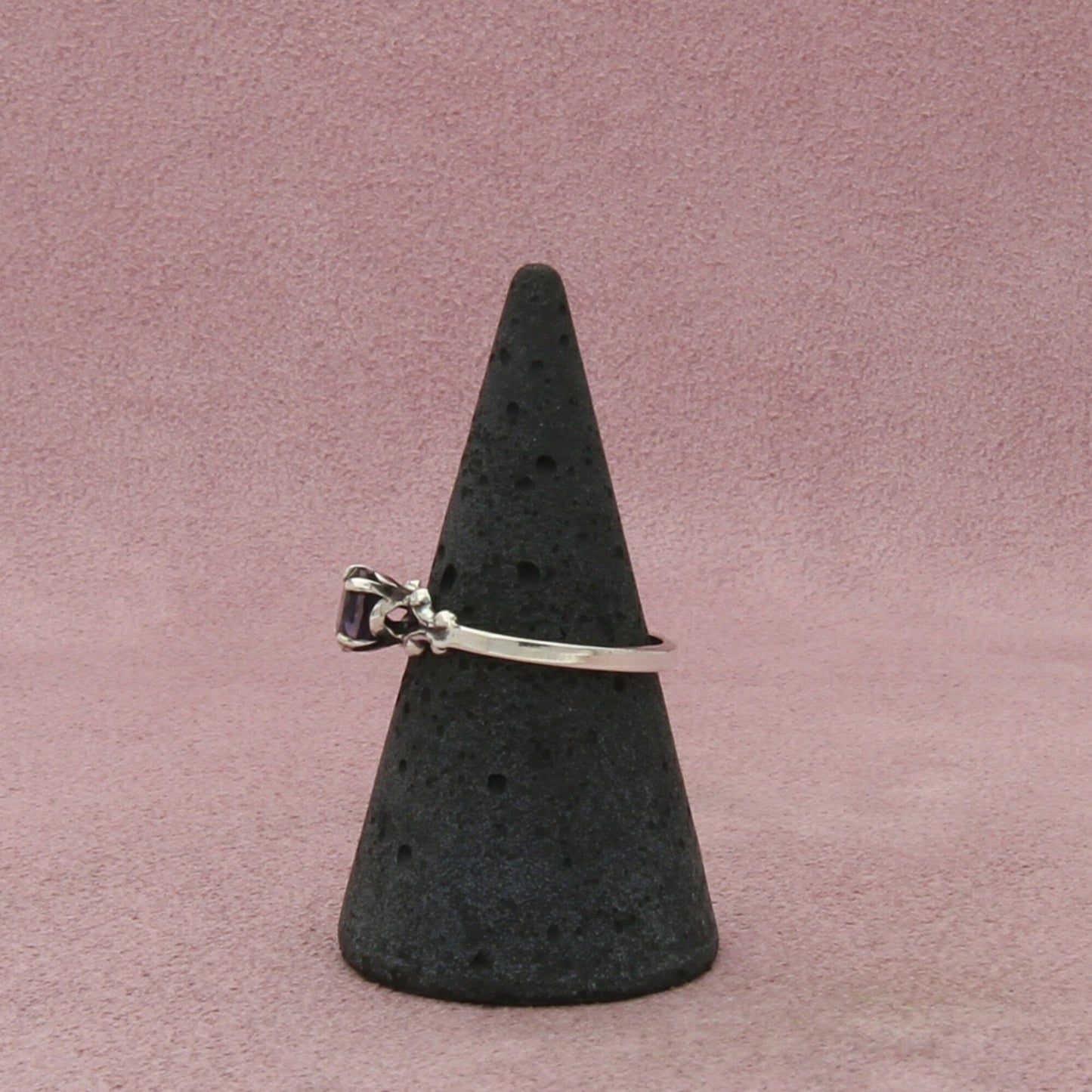 kabana sterling silver vintage amethyst ring size 7
