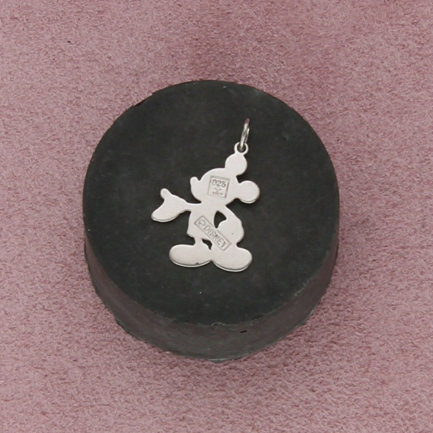 disney sterling silver vintage mickey mouse charm pendant