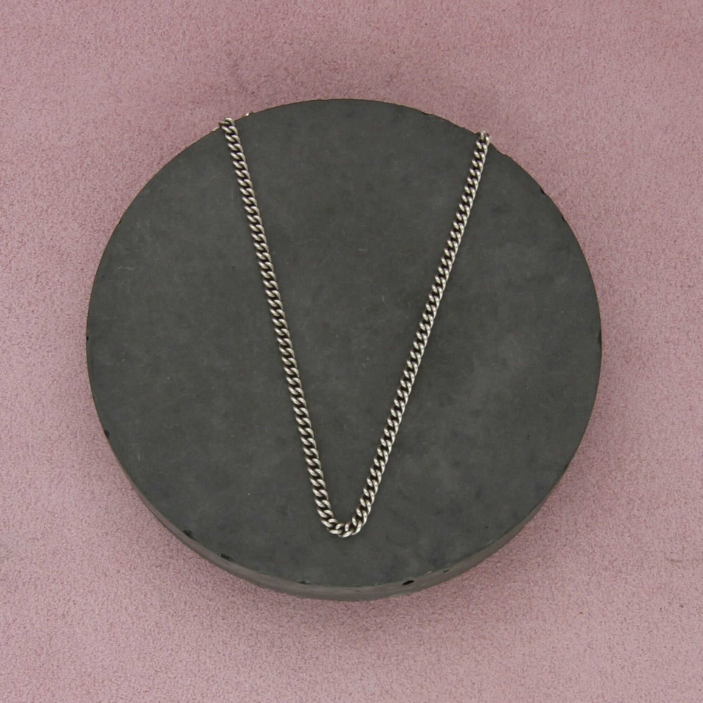 james avery sterling silver medium curb chain necklace size 24in