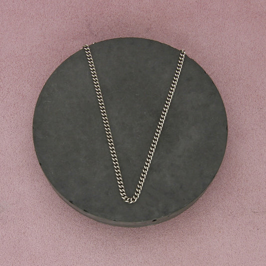 james avery sterling silver medium curb chain necklace size 24in
