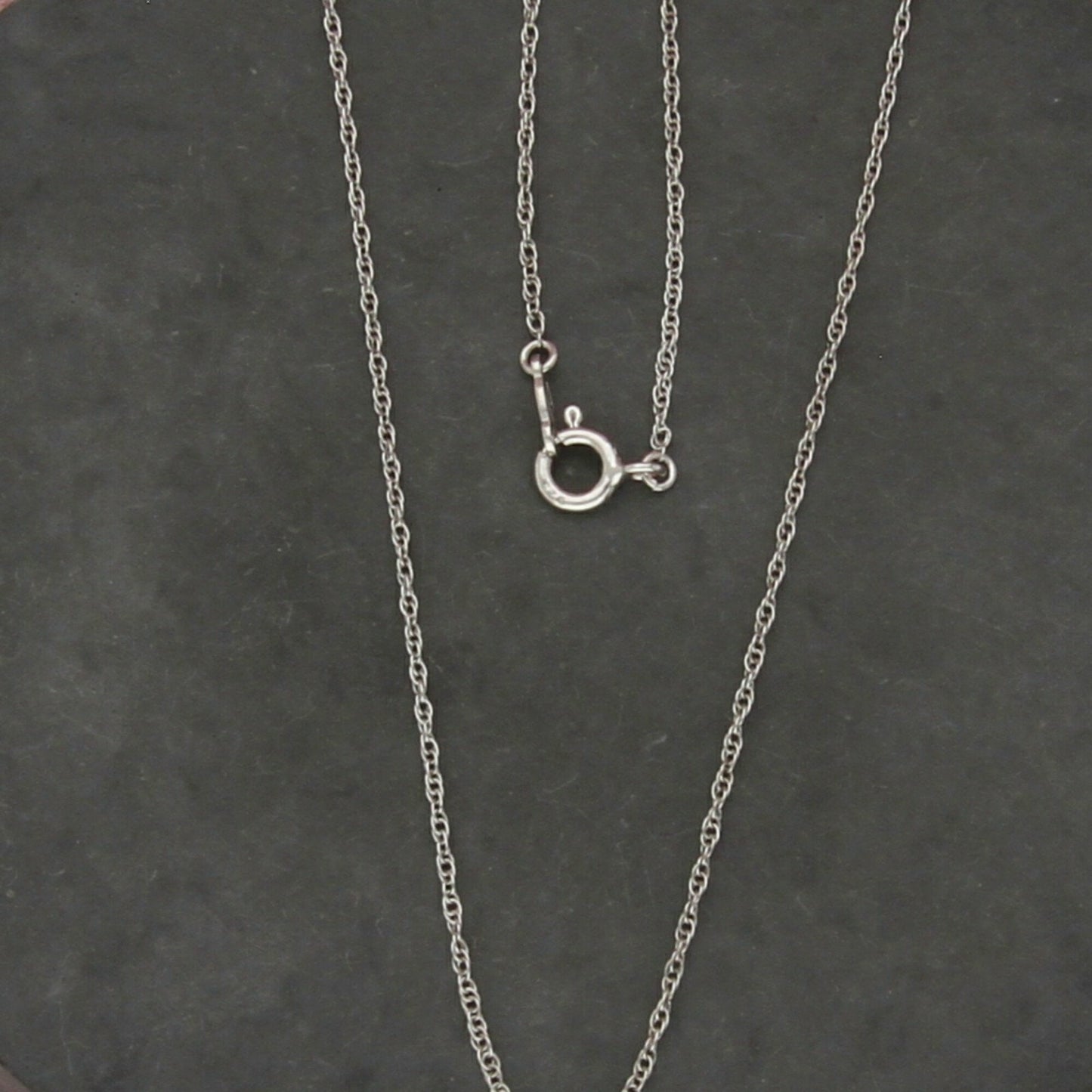 sterling silver 1mm prince of wales chain necklace size 18.75in