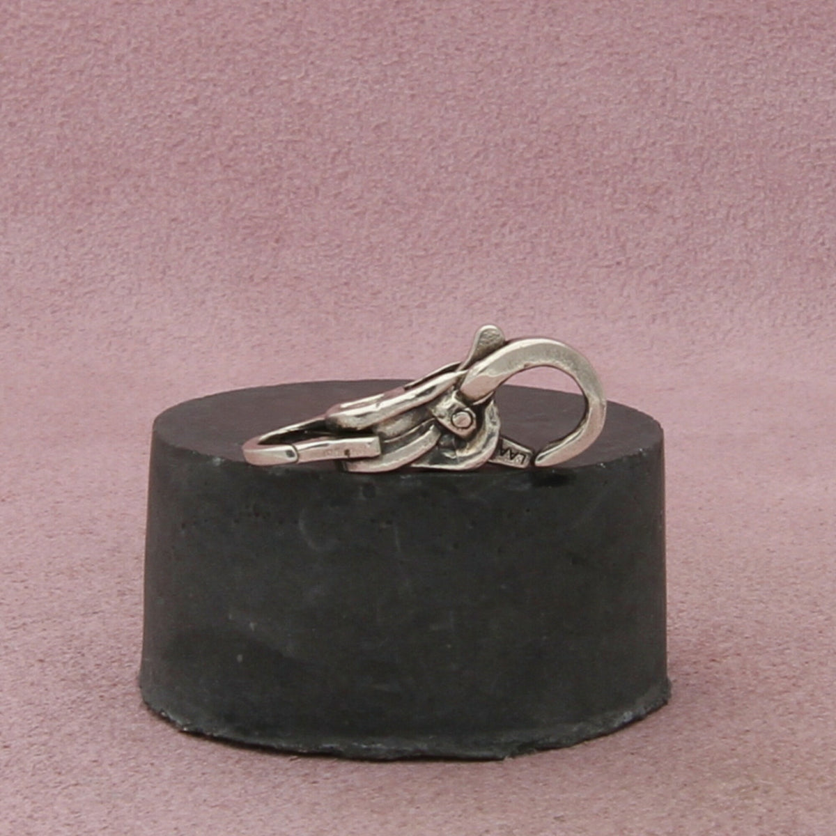 trollbeads sterling silver freja knot double-ended retired bracelet lock clasp