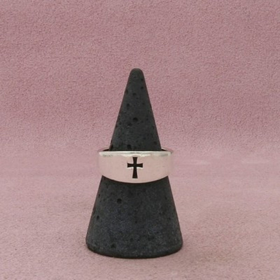 James Avery Sterling Silver Narrow Crosslet Ring Size 7.25