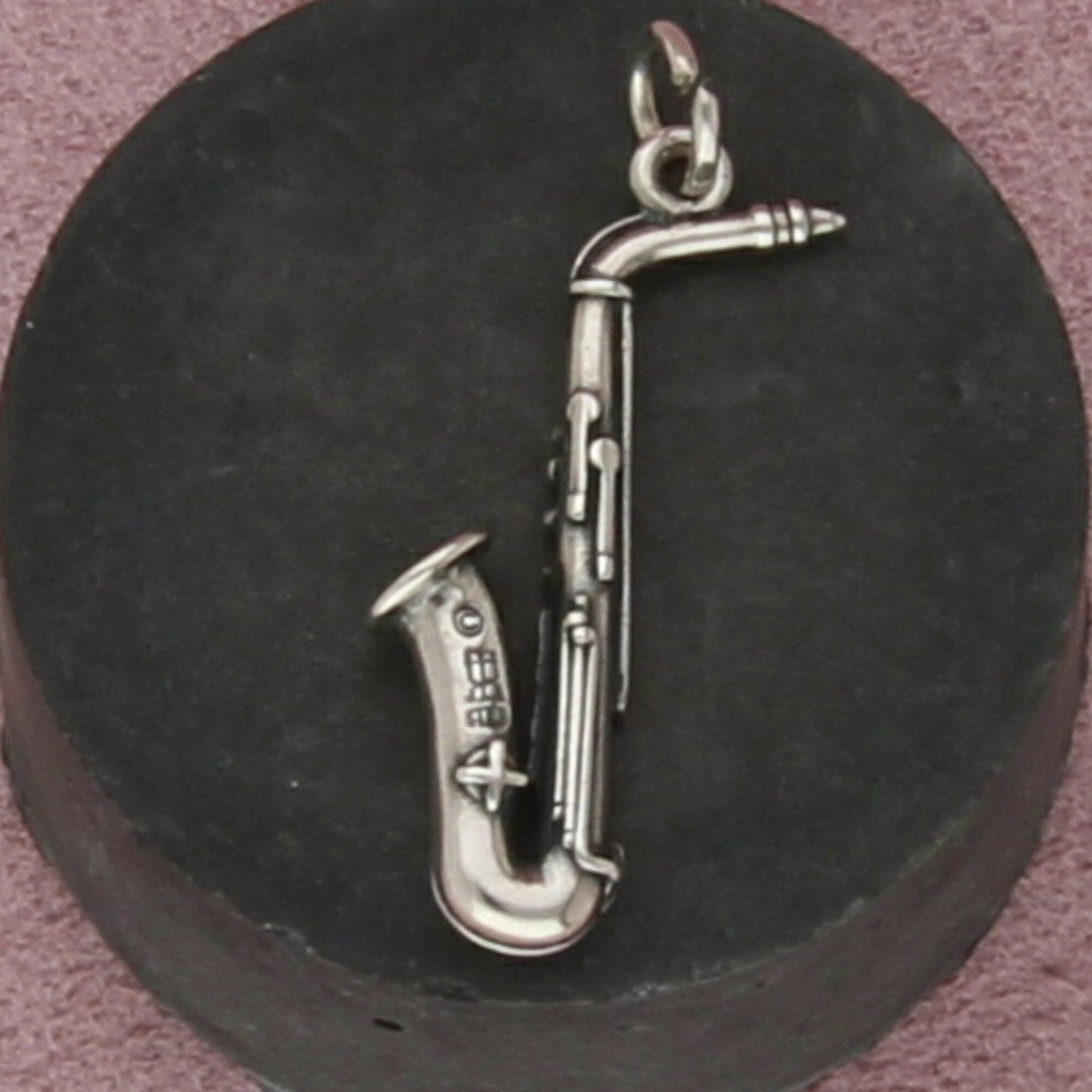 james avery sterling silver retired saxophone charm pendant
