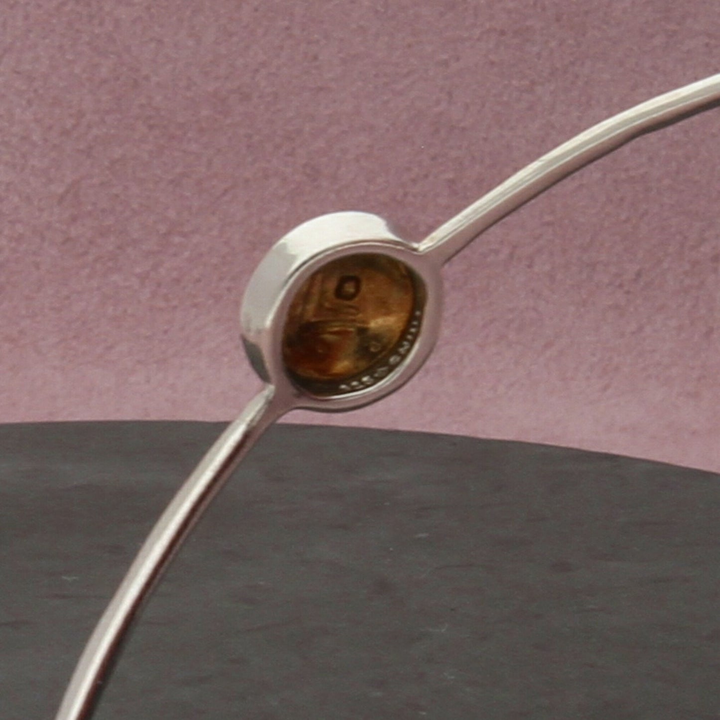 silpada sterling silver & brass two tone stack b2474 bracelet size 8.25in