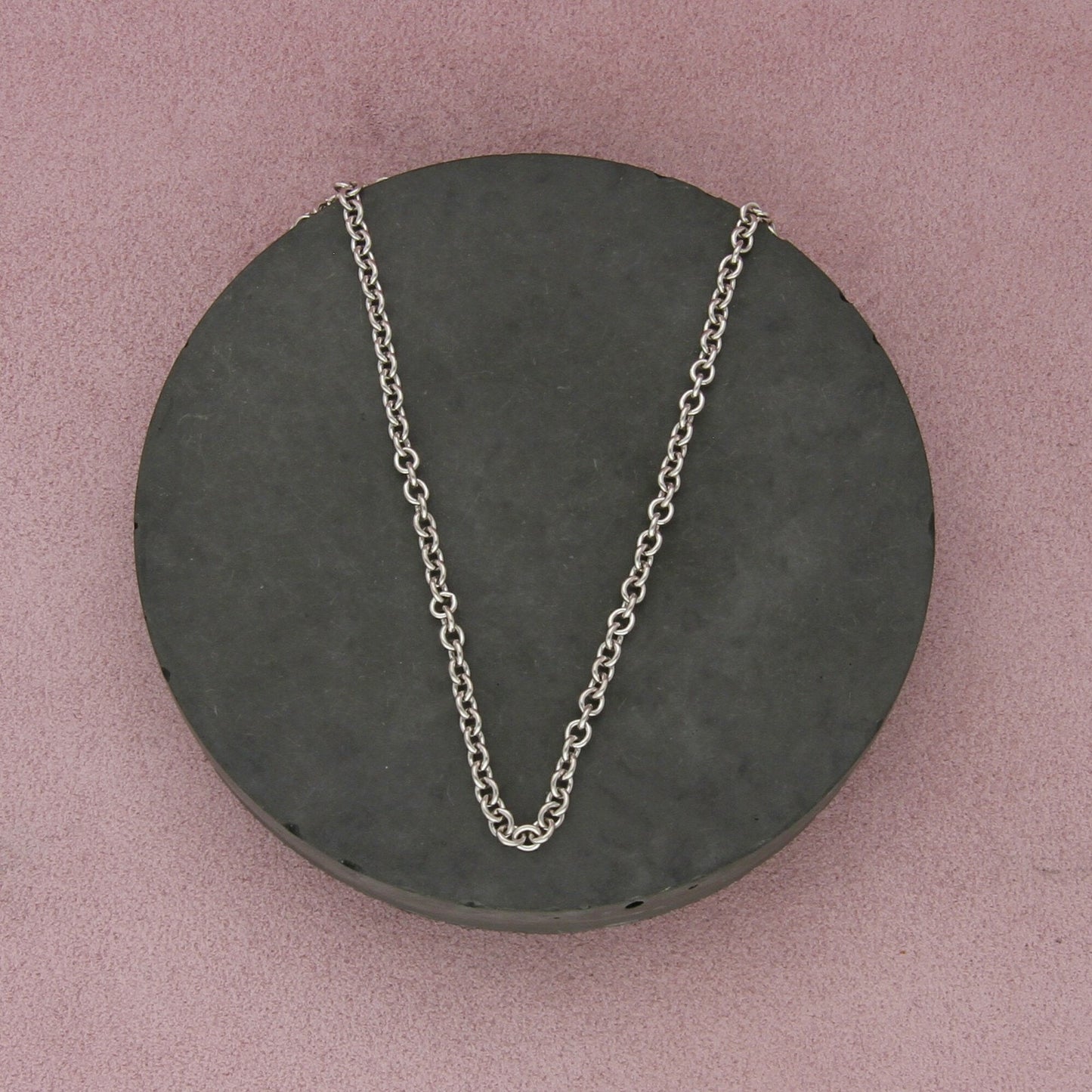 james avery sterling silver heavy cable chain necklace size 26in