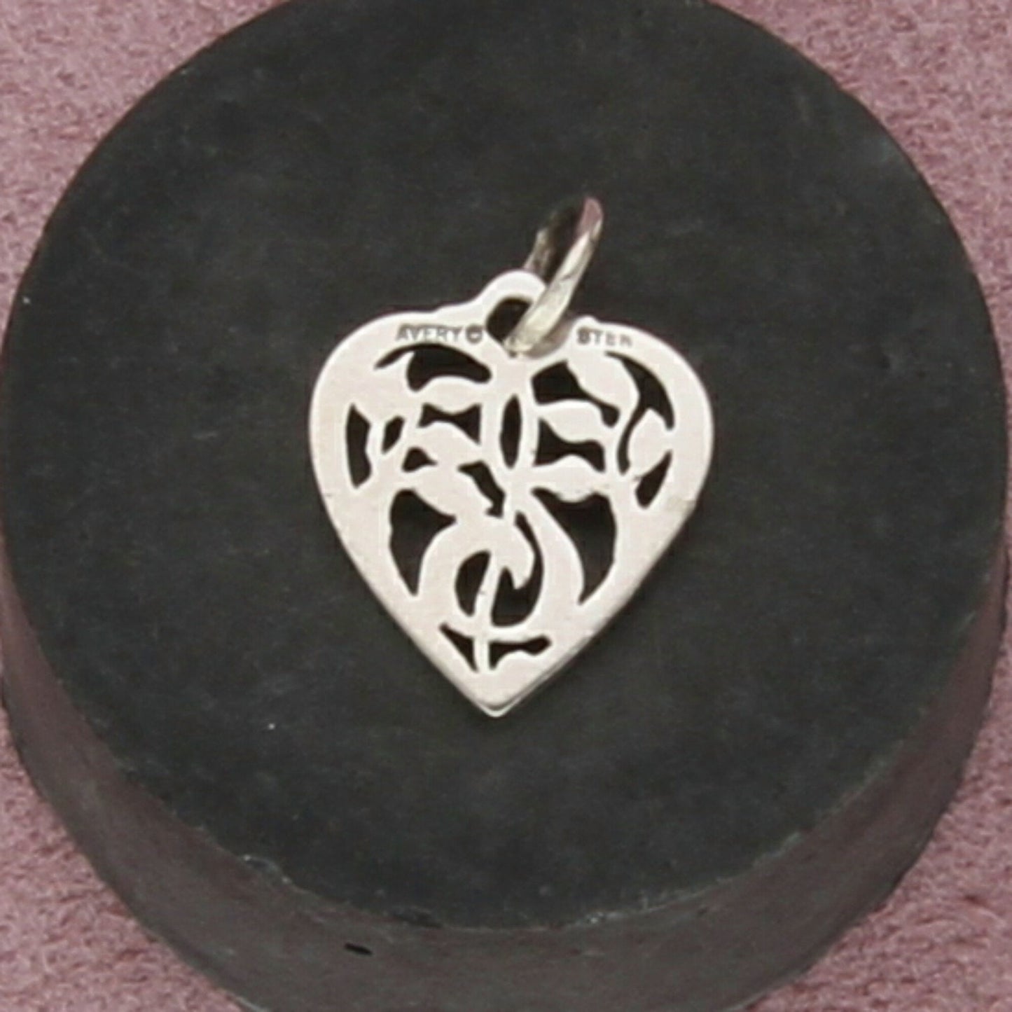james avery sterling silver retired treble clef music note heart charm pendant